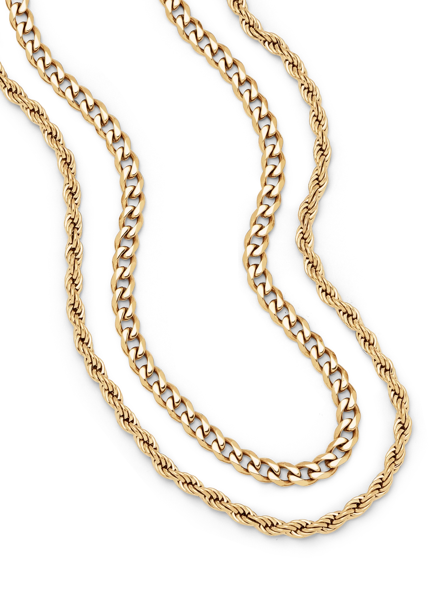 Rope + Curb Set (Gold)